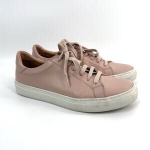 Margaux Casual Shoes Rose Pink Soft Leather Sneakers Size 9 EU 39.5 Walking